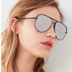 QUAY HIGH KEY BLACK SUNGLASSES